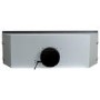 electriQ 90cm Canopy Cooker Hood with Visor - Black