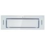 Refurbished electriQ EIQ90CANGWL 90cm Glass Canopy Cooker Hood White