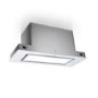 electriQ 90cm Glass Canopy Cooker Hood - White