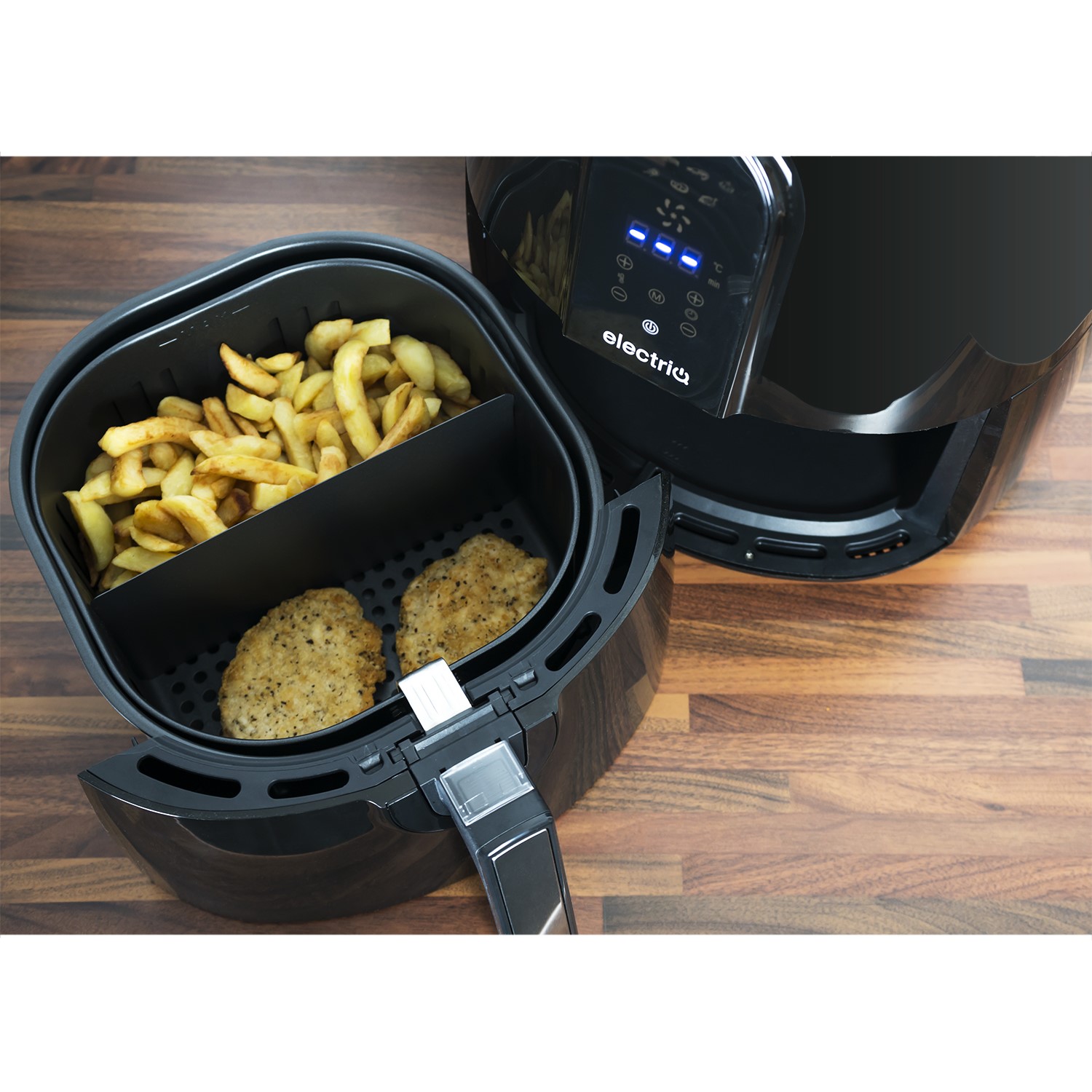 GRADE A1 electriQ Digital Health Air Fryer XXL 5.2L 1800W with