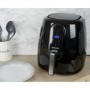 GRADE A1 - electriQ Digital Health Air Fryer XXL 5.2L 1800W with Digital Controls and Divider
