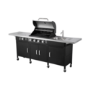 GRADE A2 - The Texas Outdoor Elite BBQ Kitchen with Free Accessories