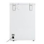 electriQ 99 Litre Chest Freezer With Outbuilding Use - White