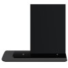 electriQ 60cm Curved Glass Touch Control Chimney Cooker Hood - Black