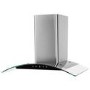 electriQ 60cm Touch Control Curved Glass Cooker Hood - Stainless Steel