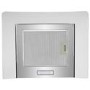 electriQ 60cm Touch Control Curved Glass Cooker Hood - Stainless Steel