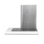 electriQ 60cm Touch Control Curved Glass Cooker Hood - Stainless Steel