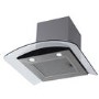 electriQ 60cm Curved Glass Touch Control Chimney Cooker Hood - Stainless Steel