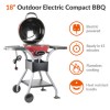 Refurbished electriQ EIQELECBBQ Outdoor Electric Compact BBQ Red