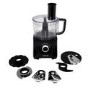electriQ 6-in-1 700W Multifunctional Compact Food Processor - Stainless Steel & Black