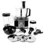 GRADE A2 - electriQ 10-in-1 1100W Multifunctional Food Processor in Stainless Steel and Black