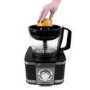 GRADE A2 - electriQ 10-in-1 1100W Multifunctional Food Processor in Stainless Steel and Black