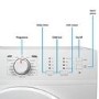Refurbished electriQ EIQFSTDC8 Freestanding Condenser 8KG Tumble Dryer
