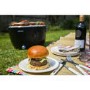 Refurbished electriQ Portable Smokeless Charcoal BBQ Lotus Style Grill with Fan