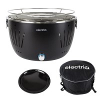 electriQ Portable Smokeless BBQ - Lotus Style with Fan electriQ Portable Smokeless BBQ - Lotus Style with Fan
