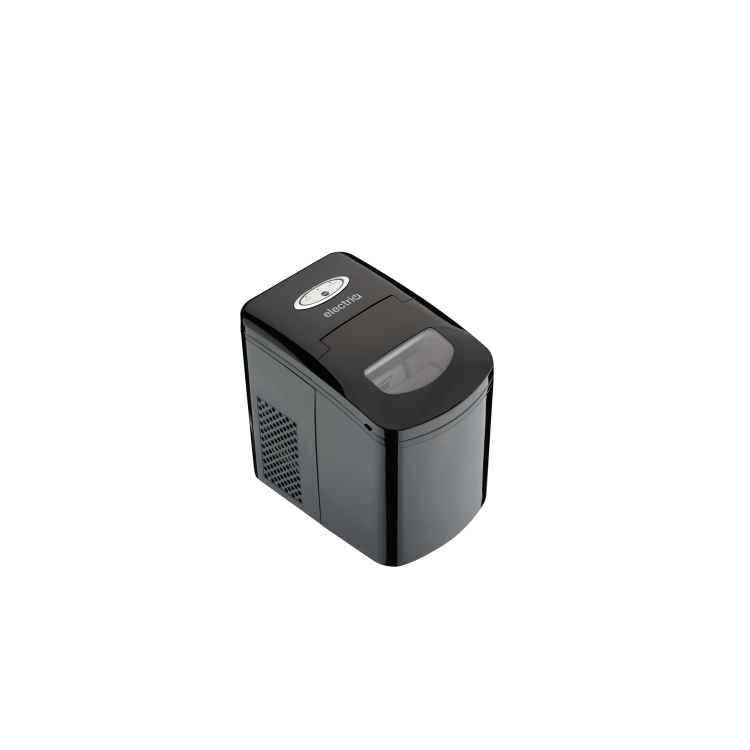 Refurbished electriQ EIQICEMBL Counter Top Ice Maker Black
