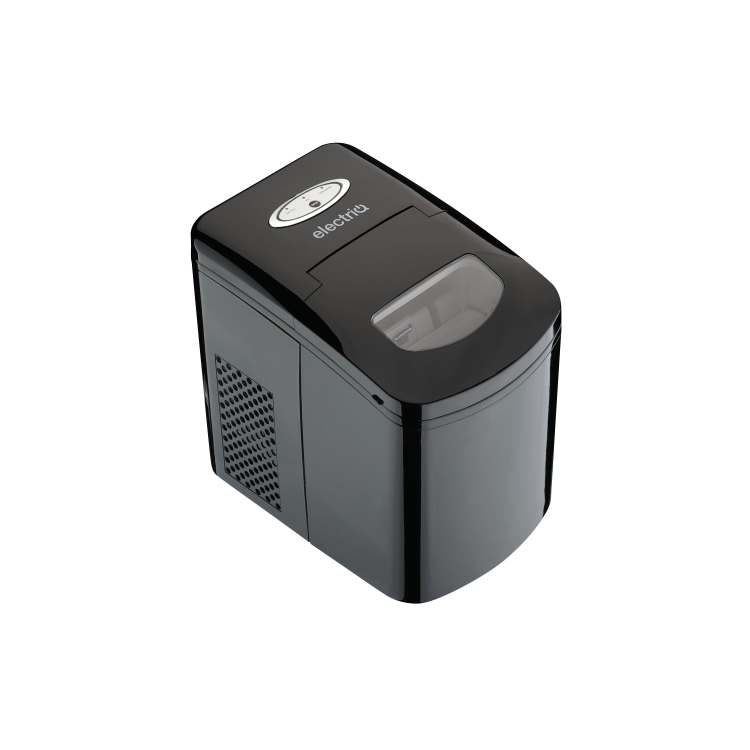 GRADE A2 - electriQ Counter Top Ice Maker in Black