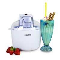 GRADE A1 - electriQ Ice Cream Maker Sorbet and Frozen Yoghurt Machine 1.8 Litre