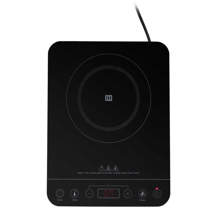 Refurbished electriQ EIQIND1PORT 29cm Single Zone Portable Induction Hob