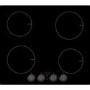 Refurbished electriQ EIQIND60K 60cm 4 Zone Induction Hob with Knob Controls