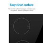 Refurbished electriQ EIQIND60K 60cm 4 Zone Induction Hob with Knob Controls