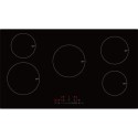 A1/EIQIND90 Refurbished electriQ EIQIND90 90cm 5 Zone Induction Hob Black