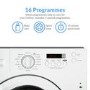 GRADE A2 - electriQ 7kg 1400rpm Integrated Washing Machine - White