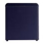 GRADE A1 - electriQ Mini Retro Table Top Fridge in Black