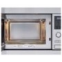 electriQ 25L 900W Built-In Microwave Oven with Mirror Door - Stainless Steel