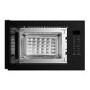 Refurbished 25L Built-in Microwave with Grill - Black