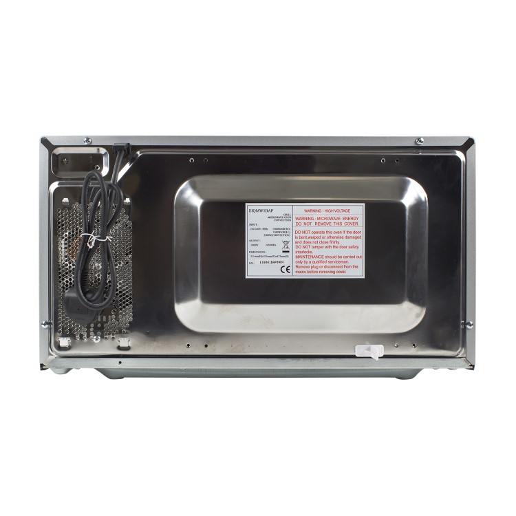 Refurbished electriQ EIQMW1BAP 40L 1000W Freestanding Digital Combination Microwave Stainless Steel