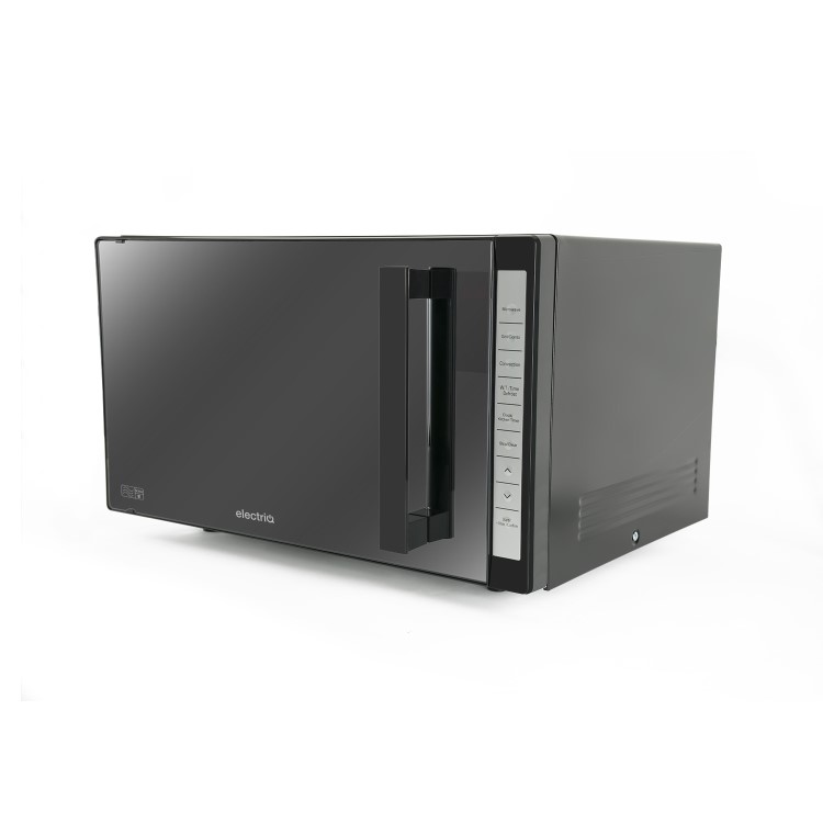 electriQ 25L 900W Freestanding Digital Combination Microwave - Black and Stainless Steel