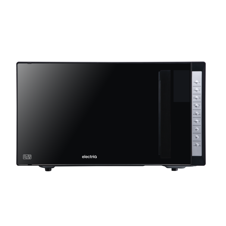 electriQ 25L 900W Freestanding Digital Combination Microwave - Black and Stainless Steel