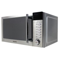 electriQ EIQMW8SSEL 20L 800W Freestanding Microwave with Grill and Digital Display in Stainless Steel