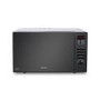 GRADE A2 - electriQ 25L 900W Freestanding Microwave with Digital Display in Black