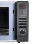 GRADE A2 - electriQ 25L 900W Freestanding Microwave with Digital Display in Black