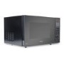 GRADE A2 - electriQ 25L 900W Freestanding Microwave with Digital Display in Black
