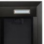 Refurbished electriQ EIQSLIM60BSS 60cm Slimline Cooker Hood with Slim Depth Black Stainless Steel