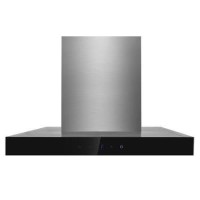 electriQ 60cm Box Slimline Touch Control Chimney Cooker Hood  -  5 Year warranty