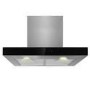 electriQ 60cm Box Slimline Touch Control Chimney Cooker Hood  -  5 Year warranty