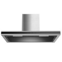 A1/EIQSLIM90LEDMAX Refurbished electriQ EIQSLIM90LEDMAX 90cm Slimline Touch Cooker Hood Stainless Steel