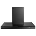 EIQSLIM90LED electriQ 90cm Slimline Chimney Hood - Black 