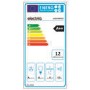electriQ 90cm Slimline Hood with LED light strip in Black