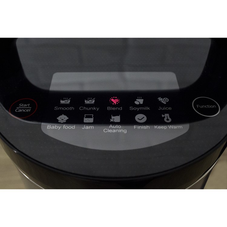 GRADE A1 - electriQ 7-in-1 1.3L Soup & Smoothie Maker - Baby Food & Soy Milk Machine