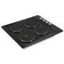 electriQ 60cm Sealed Plate Hob - Black