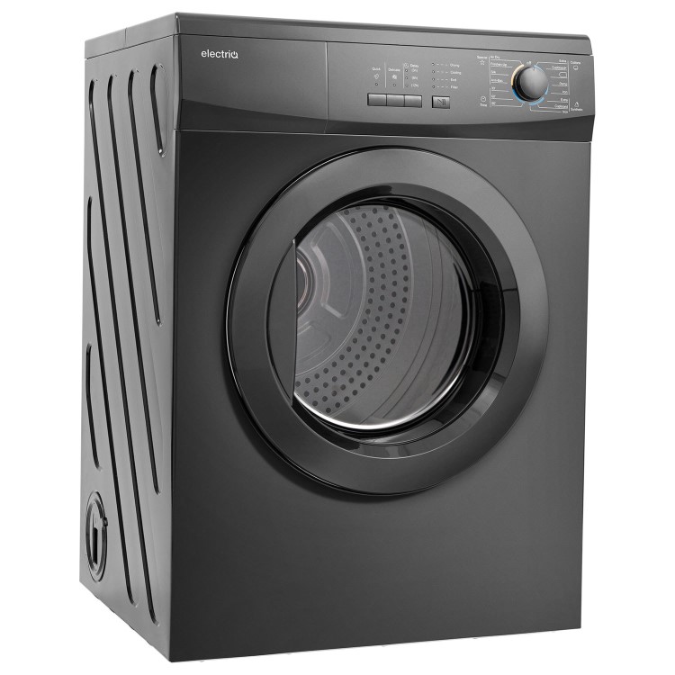 electriQ Series 2 7kg Vented Tumble Dryer - Black