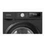 electriQ 9kg Heat Pump Tumble Dryer - Black