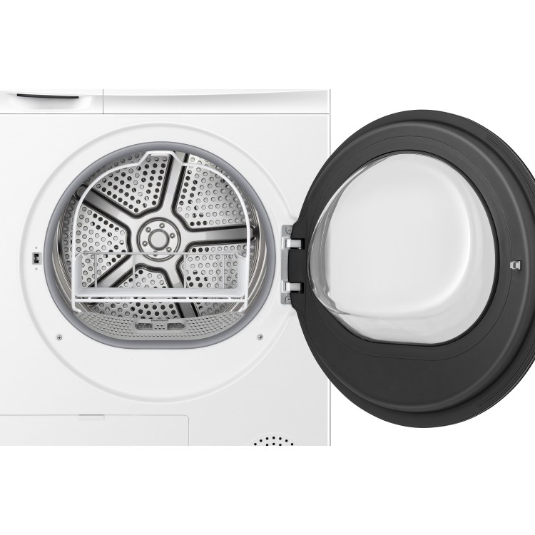 electriQ 9kg Heat Pump Tumble Dryer - White