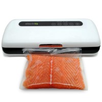 electriQ Food Saver Vacuum Sealer Machine with Gentle Setting - White