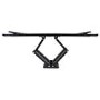 GRADE A2 - electriQ Multi-Action Articulating TV Wall Bracket for TVs up to 80" with VESA up to 800 x 400mm and 45kg Load